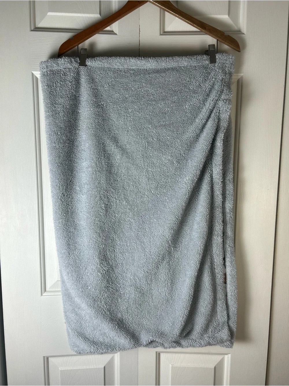 RUNT 1478 Dinosaur Baby Blanket Blue White Gray Sherpa Tan Dino Cactus Lovey